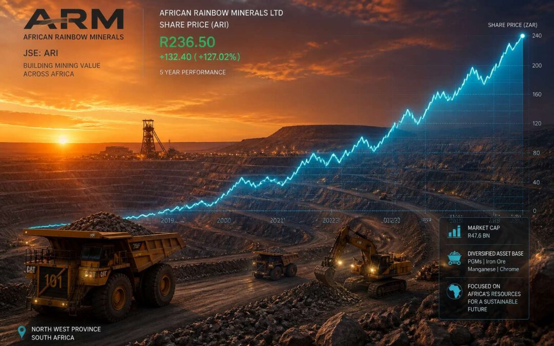 African Rainbow Minerals share price outlook, support and resistance levels
